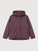 Kurze Ripstop-Jacke für Damen, Beerenbraun | Mazine
