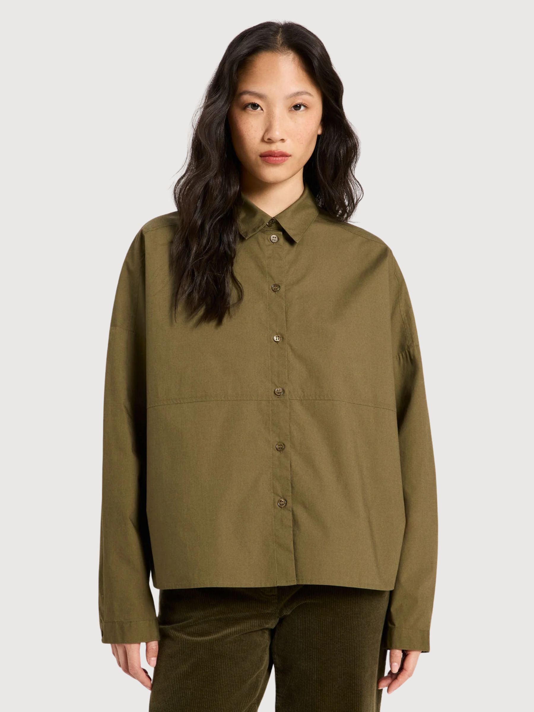Shirt Blouse Turtle GOTS in Cotton | Lanius