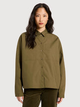 Shirt Blouse Turtle GOTS in Cotton | Lanius