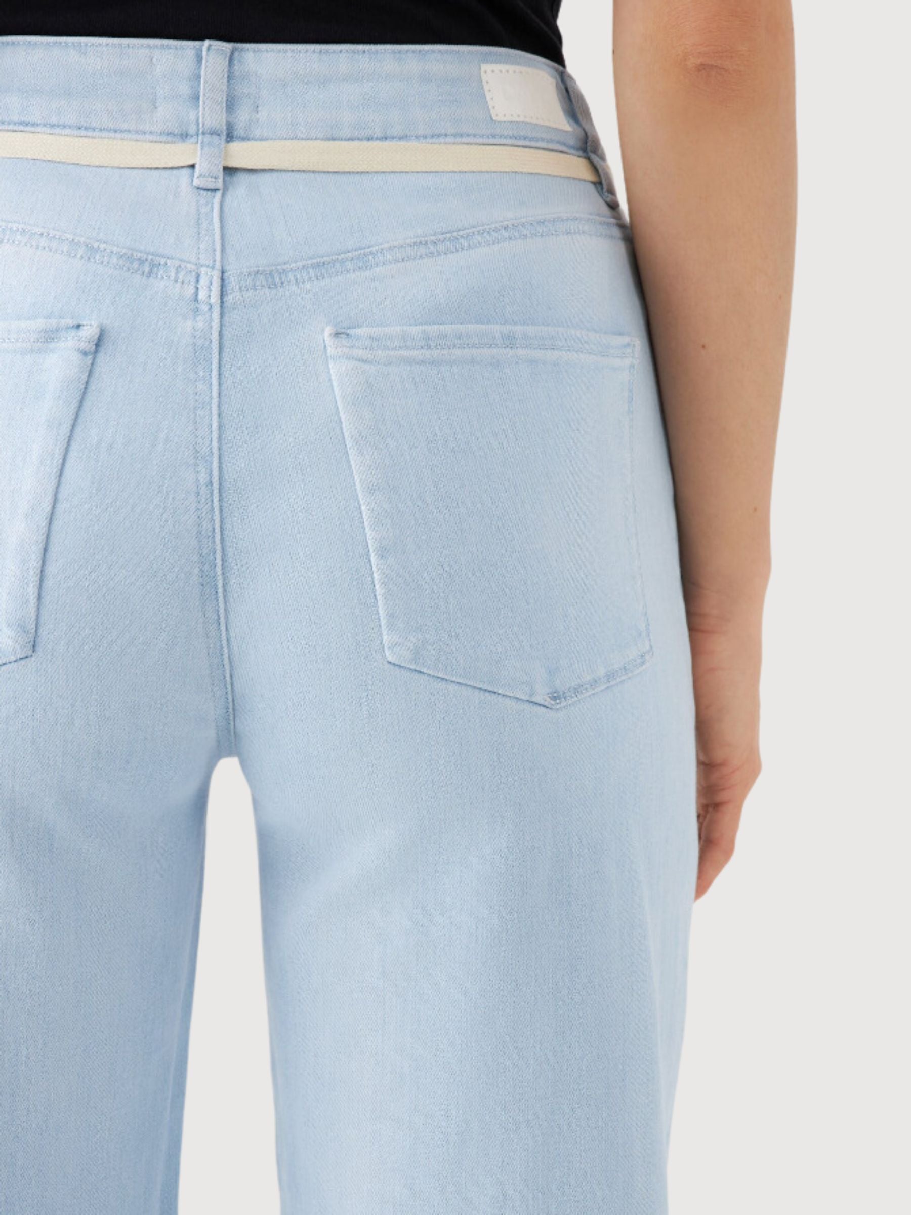 Denim-French Pocket Dew Flared Soft  | DAWN