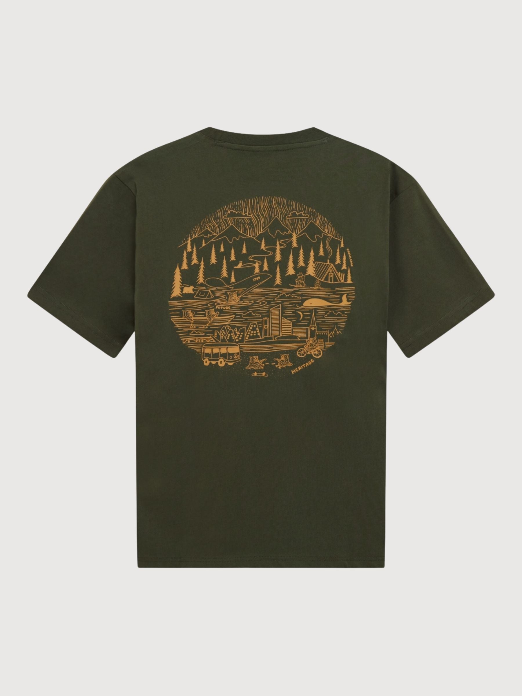 TShirt Forest Night Man | Knowledge Cotton Apparel