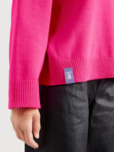 KN-Basic Pink Woman Pullover | Derbe