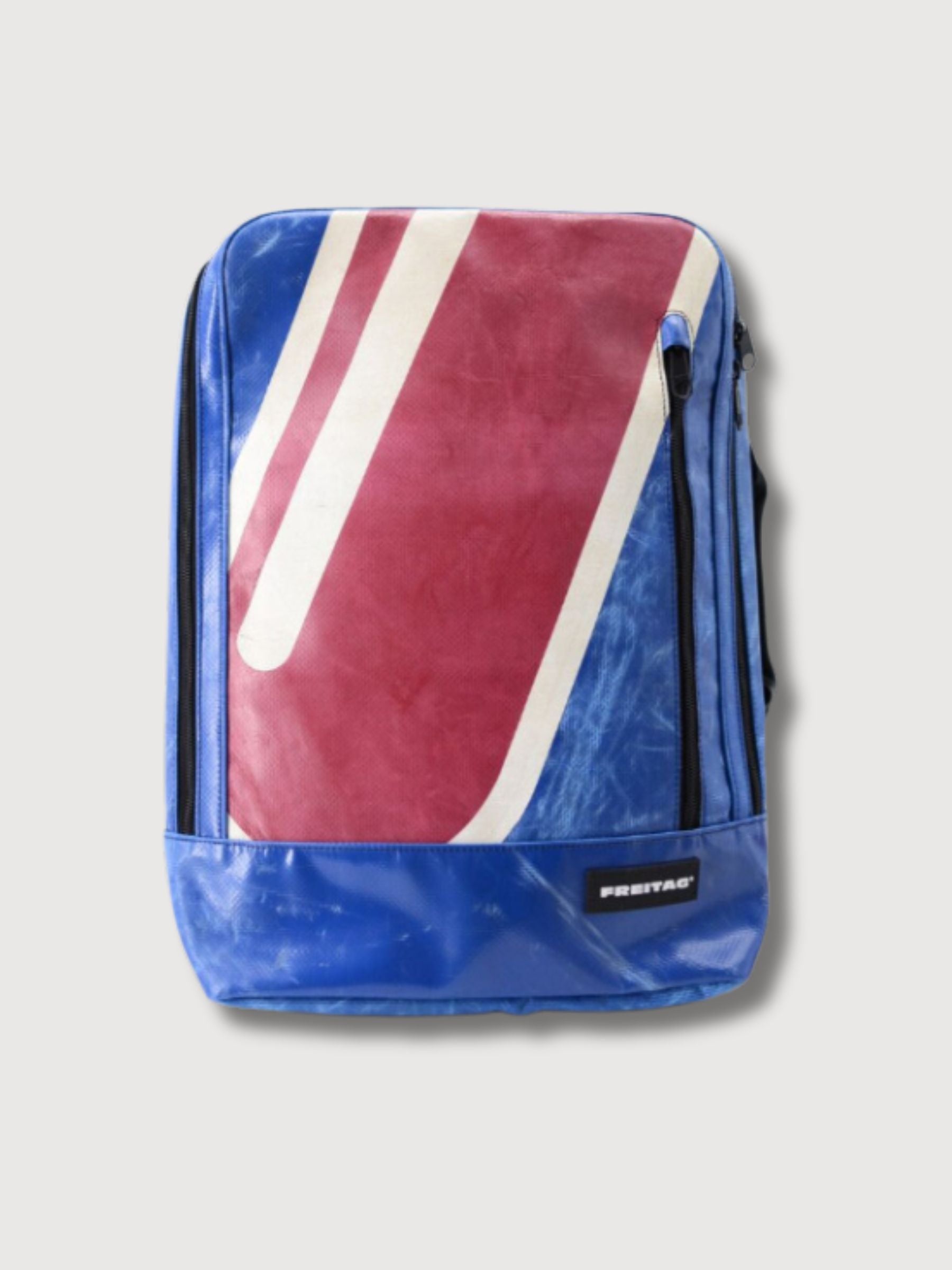 Tourist Visa Zaino Freitag Usato Zaino F306 Hazzard Blu E Giallo A