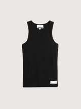Top Kanitaa nero in cotone organico | Armedangels