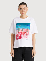 T-Shirt Vdsten Deck Chris White Woman | Dedicated