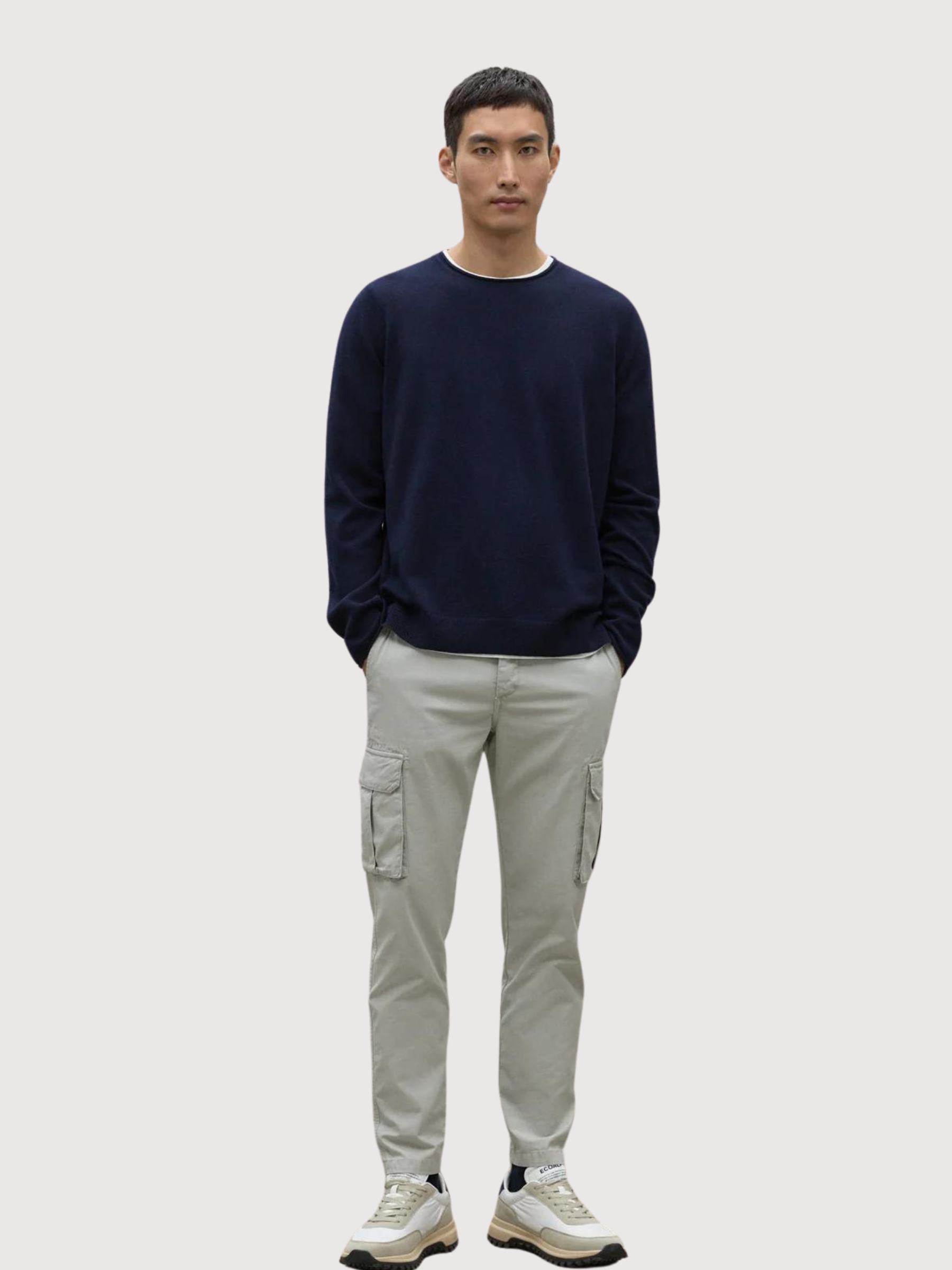 Yulan Knit Man Deep Navy | Ecoalf