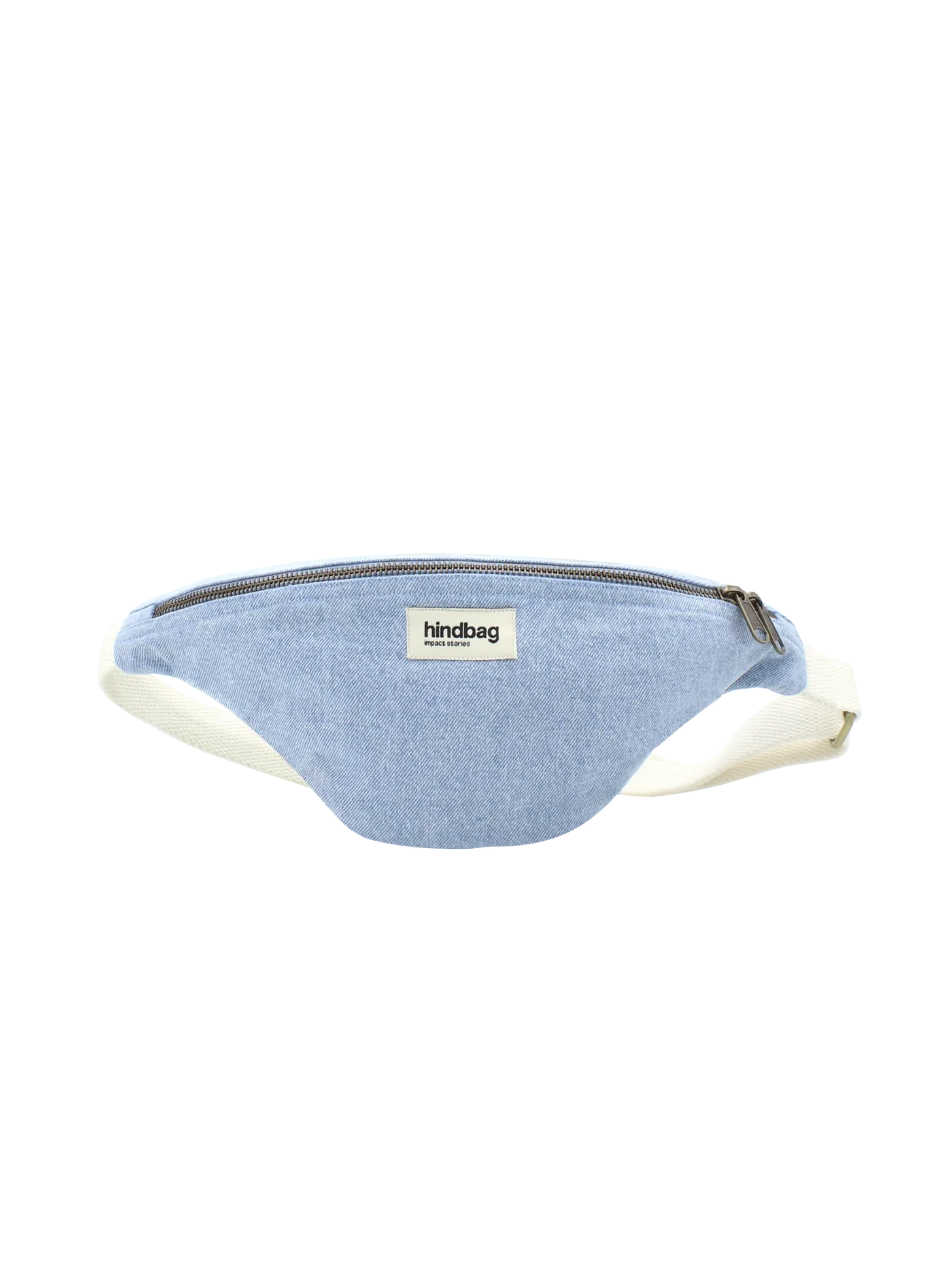 Olivia Sac banane Denim Bleu | Hindbag