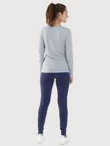 Sara Bio Leggings Beechwood Bordeaux | Cora Happywear