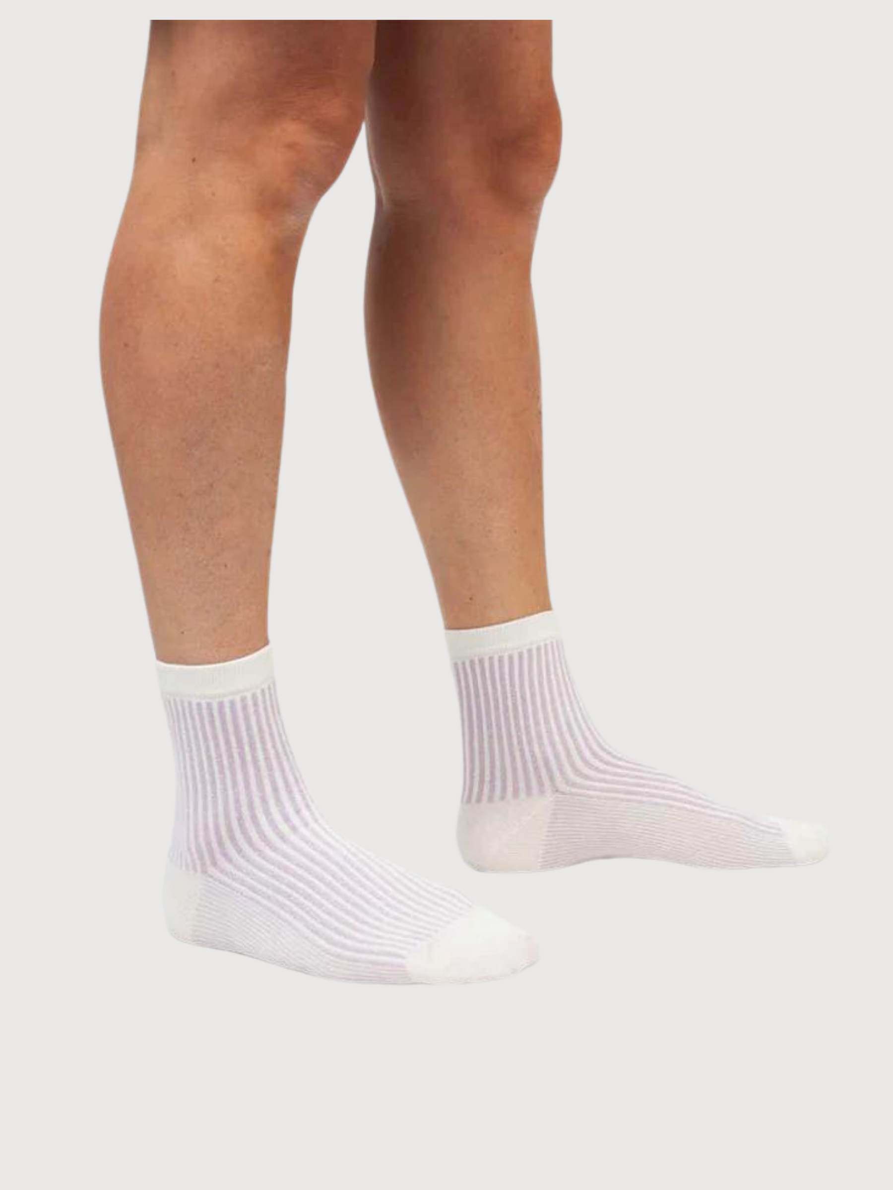 Classis Socks Lavender Stripes Cotton Organic | DillySocks