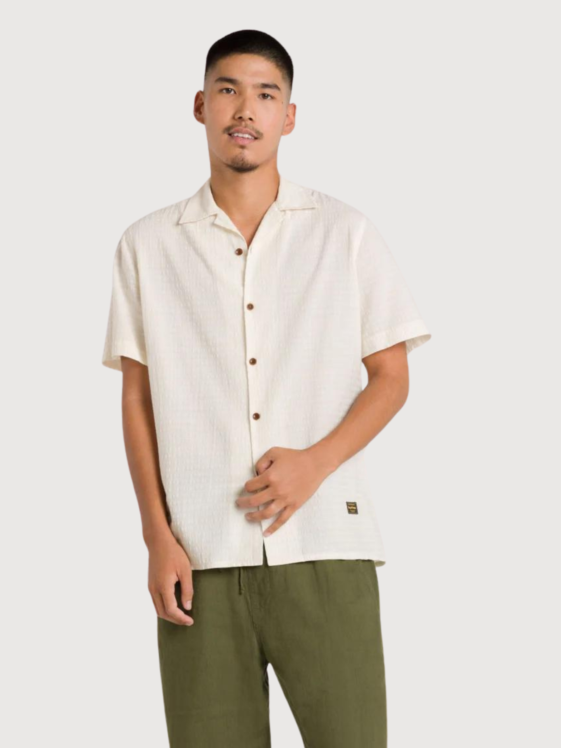 Balder Shirt Man Off White | Kings Of Indigo