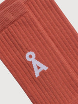 SAAMUS BOLD SOCKS W TABASCO RED | Armedangels