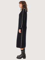 Dress Larraitz-Gots Cotton Black | Skfk