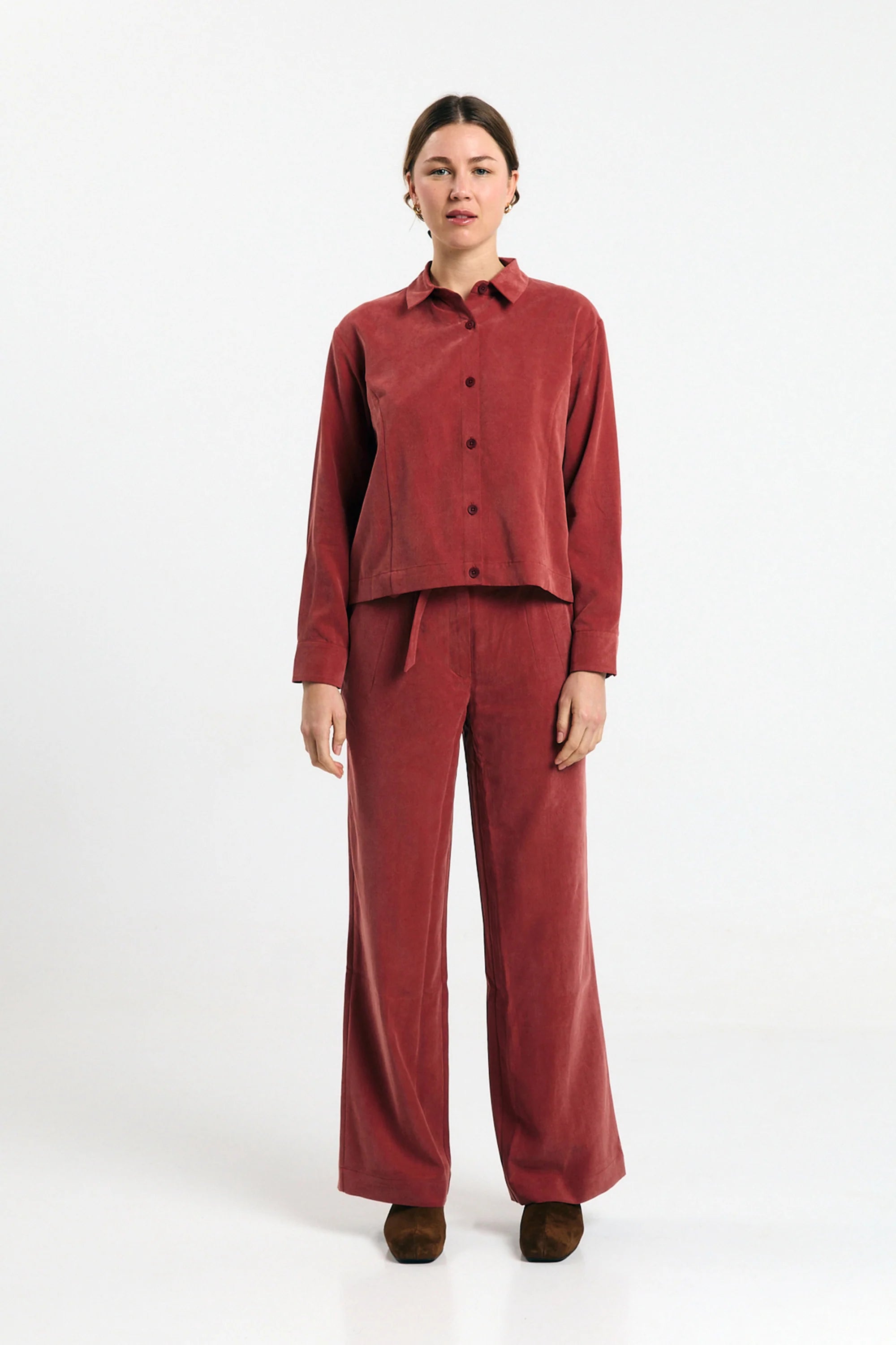 Lisboa Shirt Brick | SUITE13LAB