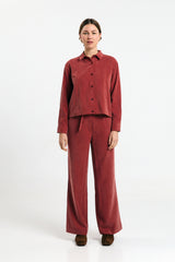 Lisboa Shirt Brick | SUITE13LAB
