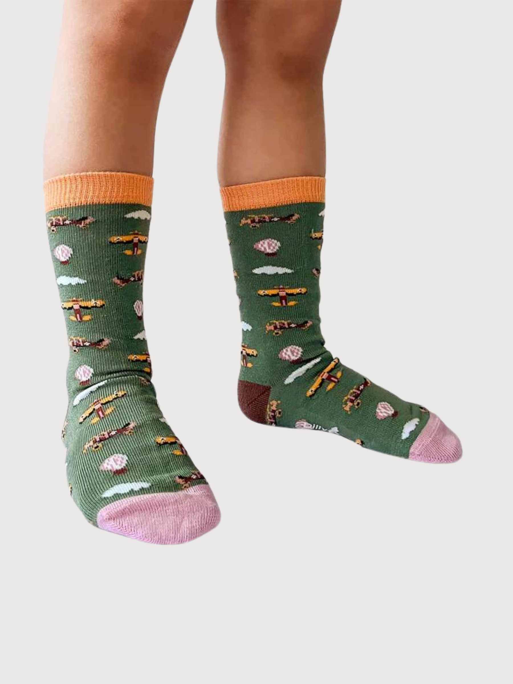 Lil Socks Flying Circus Organic Cotton | DillySocks