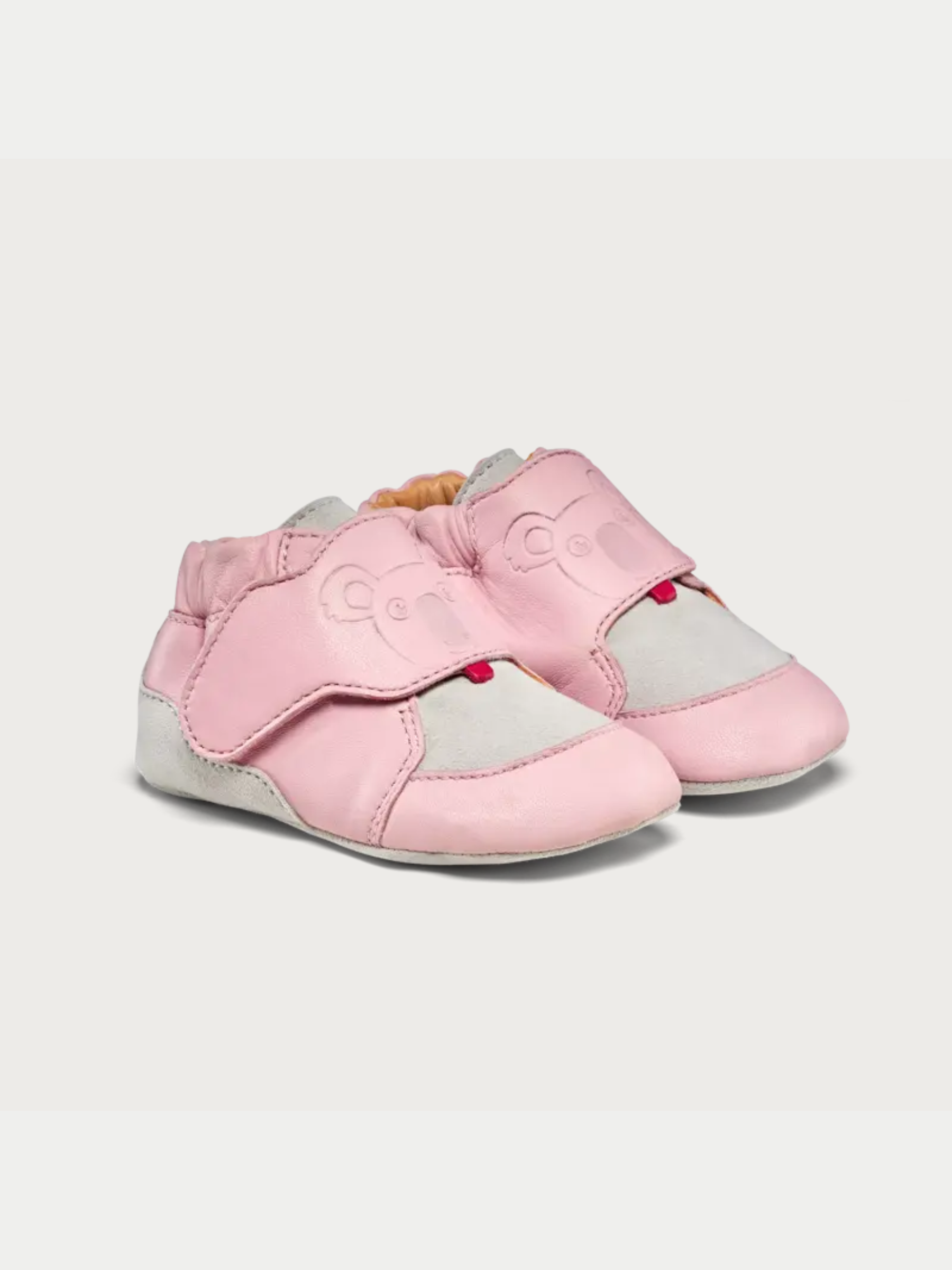 Schuhe kriechisches rosa Leder | Affenzahn