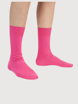 Ripped Socks Splash Pink Organic Cotton | DillySocks