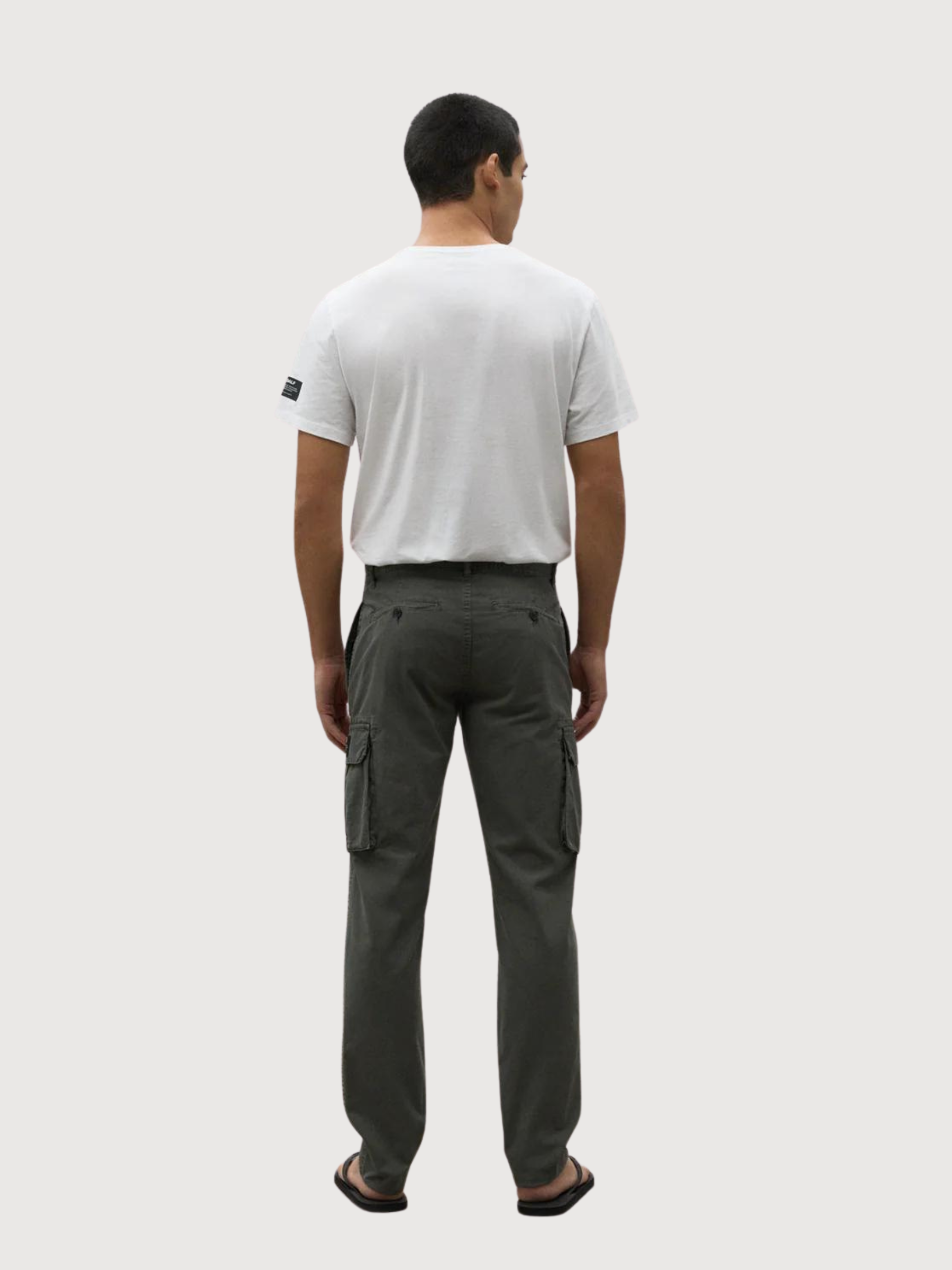 TROUSERS MAN ETHICA CARGO KAKI | ECOALF