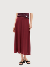 Ileniaa Laraa Skirt Dark Red | Armedangels