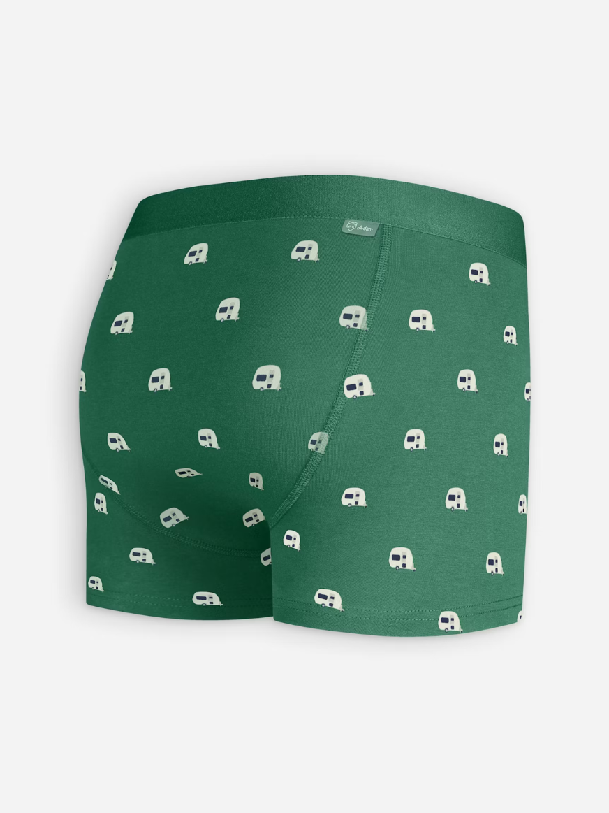 Boxer Caravan verde uomo | A-Dam