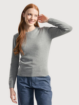 Laura Grey Woman Wool Pullover | Rifo