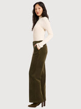 Marlene Corduroy Trousers Turtle | Lanius