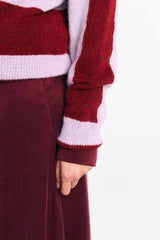 Babol Jumper Streifen Ziegel | SUITE13LAB