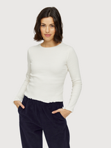 Malbis Longsleeve OffWhite Women | Mazine