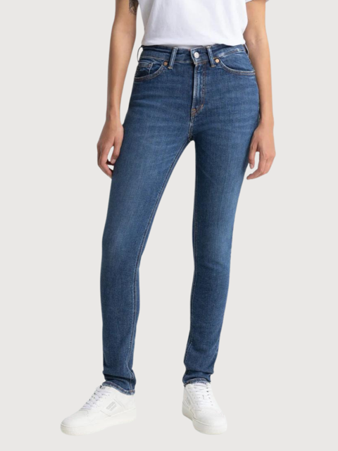 Juno Medium Journey Mid gebrauchte Jeans Blau | Kings Of Indigo