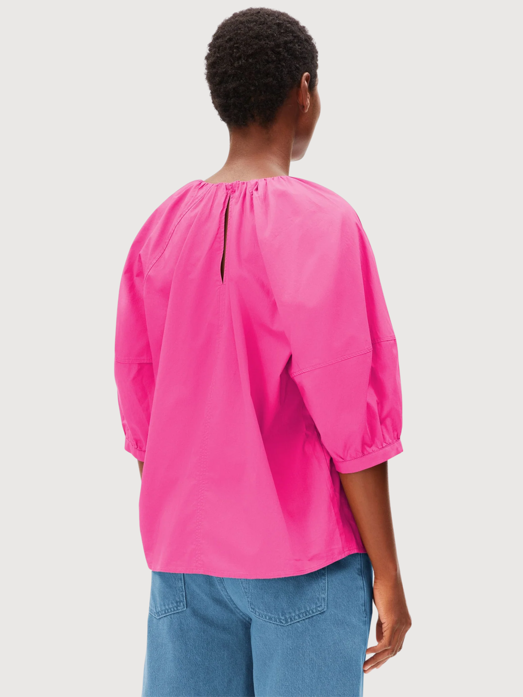 Blouse Balloon Sleeve Very Berry | Armedangels