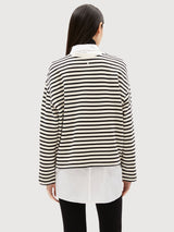 Sweatshirt Frankaa Maarlen Stripe in Organic Cotton | Armedangels