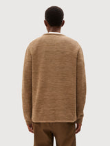 Tolaa Sweater Man dried moss cinnamon |Armedangels