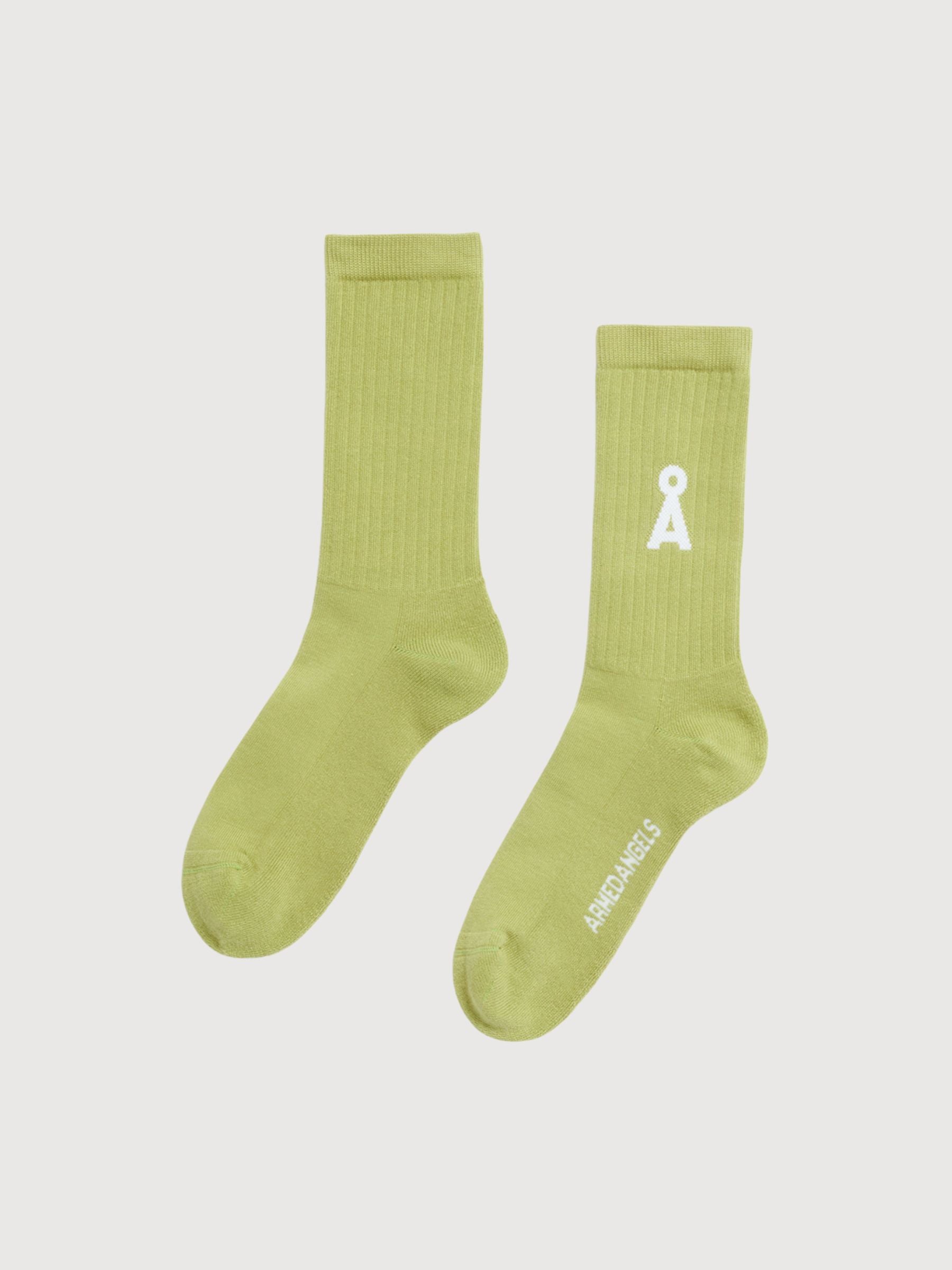 Saamus Bold Ivy Green Socken | Armedangels