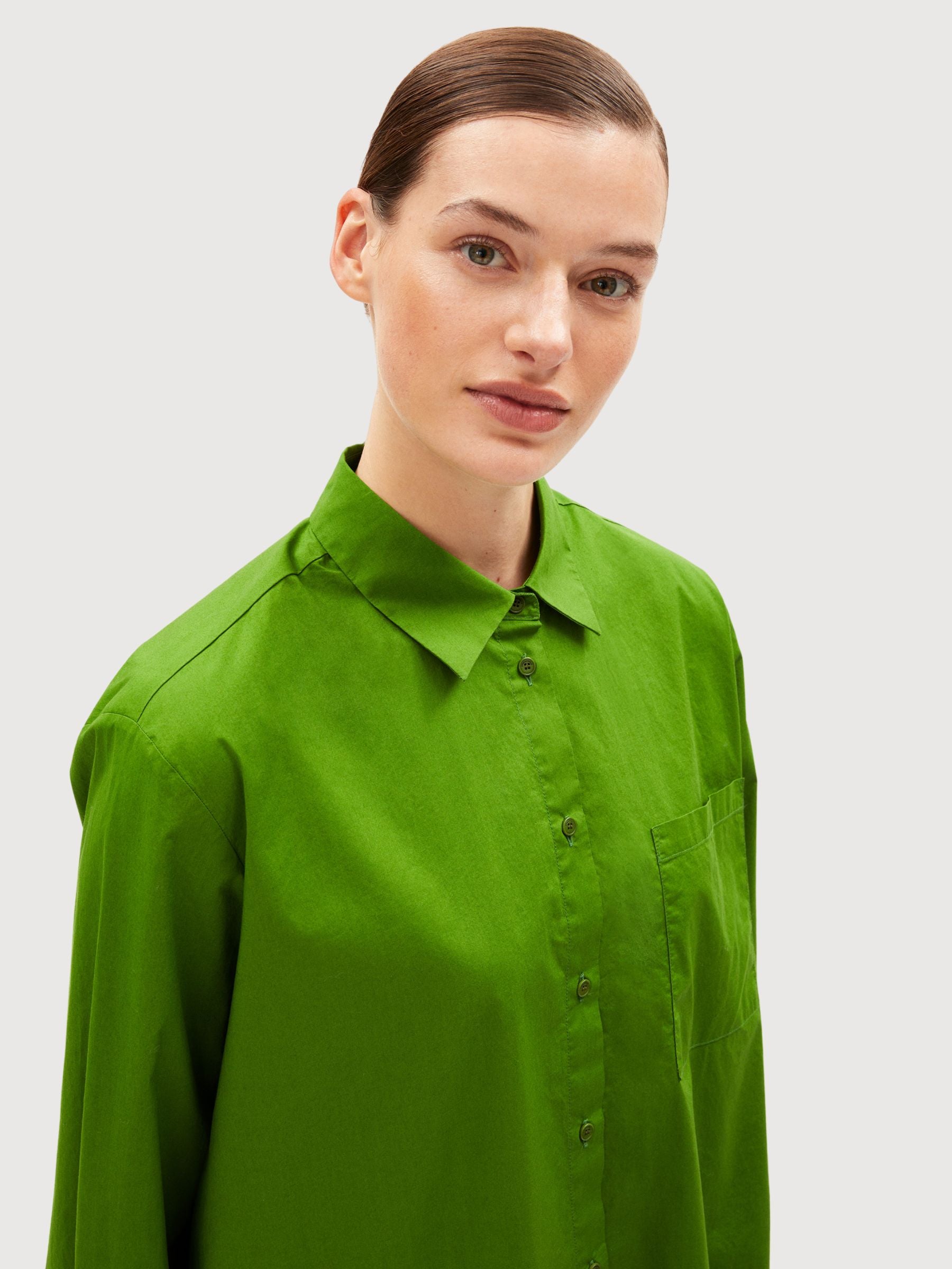 Donna camicia verde ealgaa ivy | Armedangels