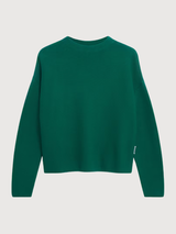 Pullover Merinaa Links Smaragdgrün | Armedangels