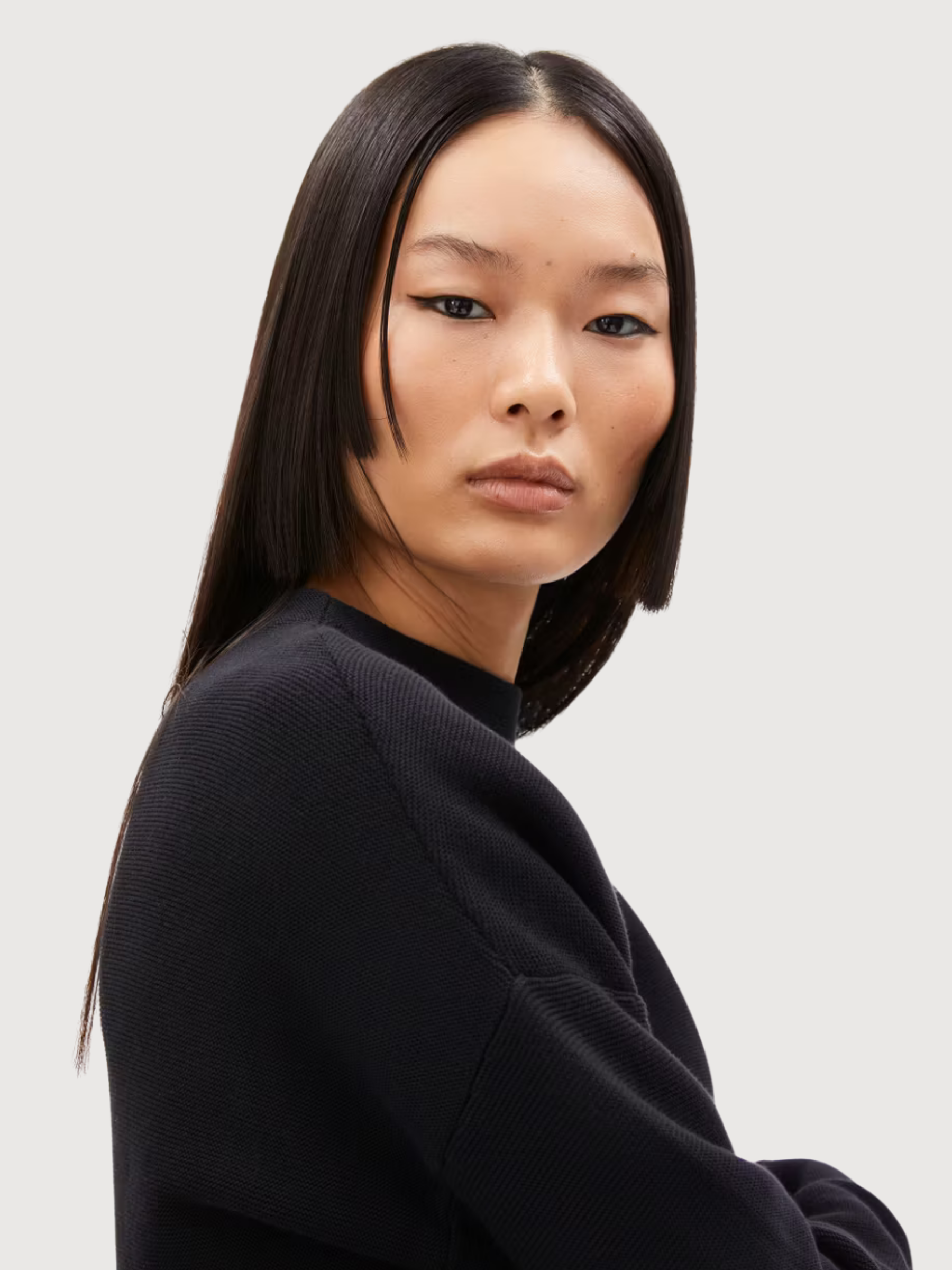 Pullover Merinaa Links Schwarz Bio Armedangels