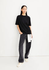 T-shirt Tarjaa nera in Cotone Organico | Armedange