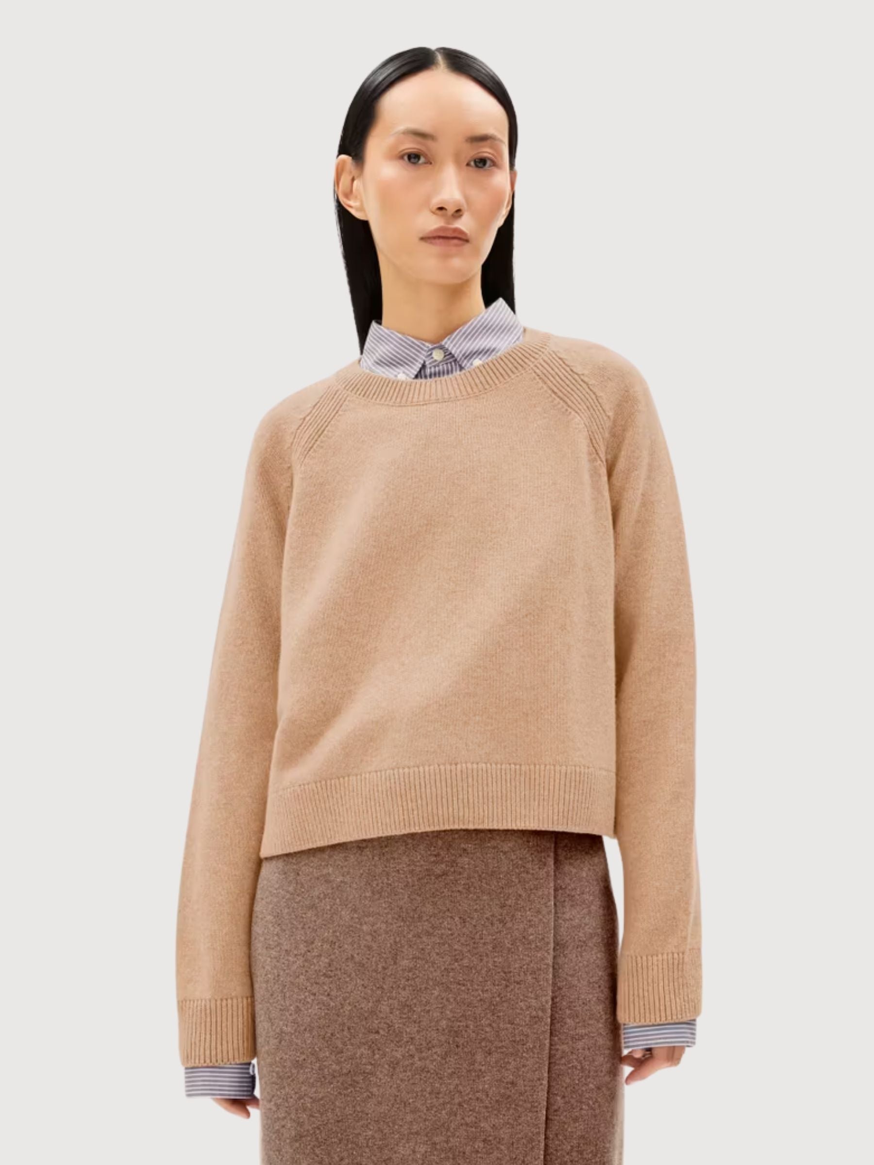 Pullover Diliriaa Reglana Beige | Armedangels