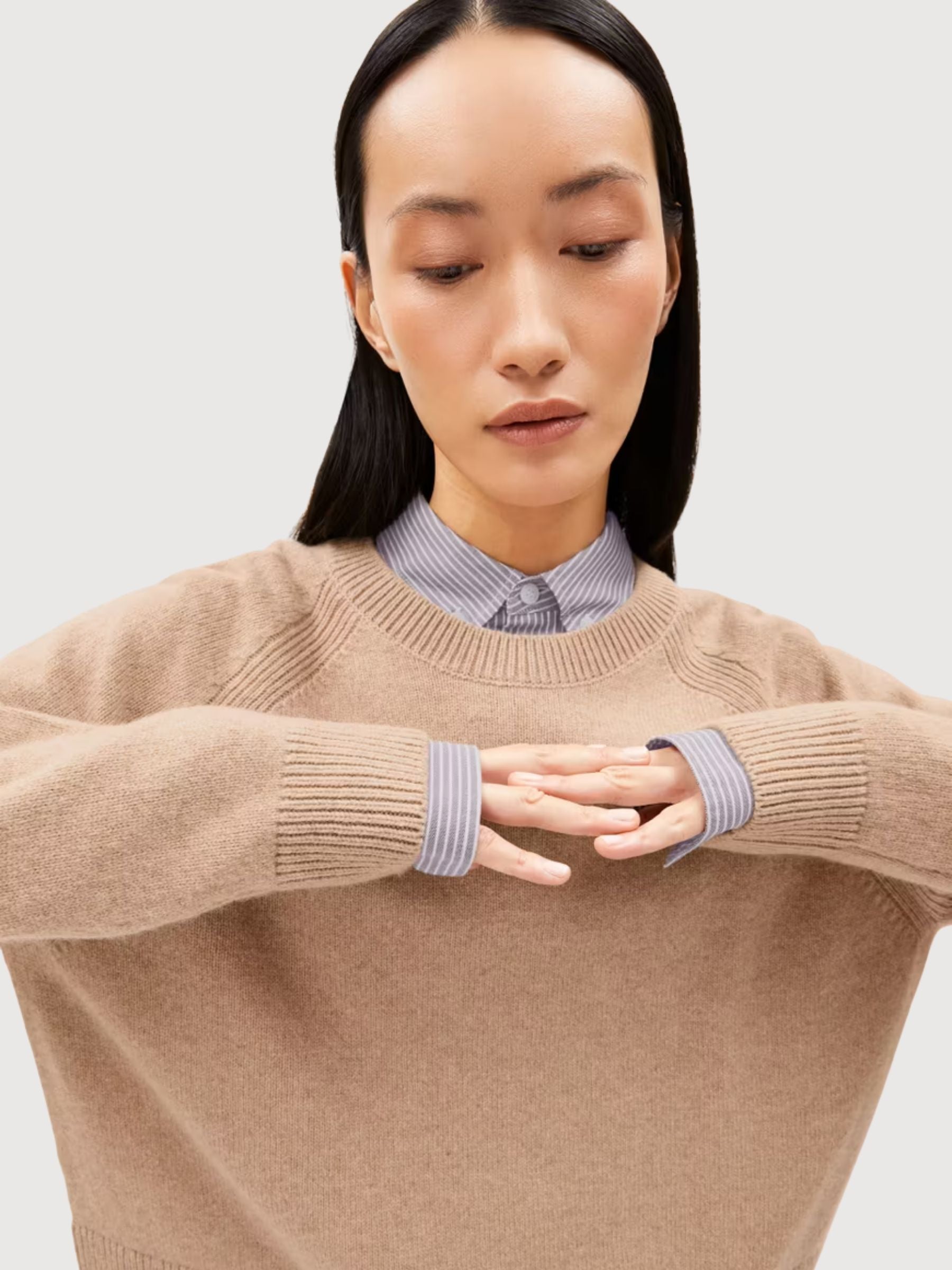 Pullover Diliriaa Reglana Beige | Armedangels