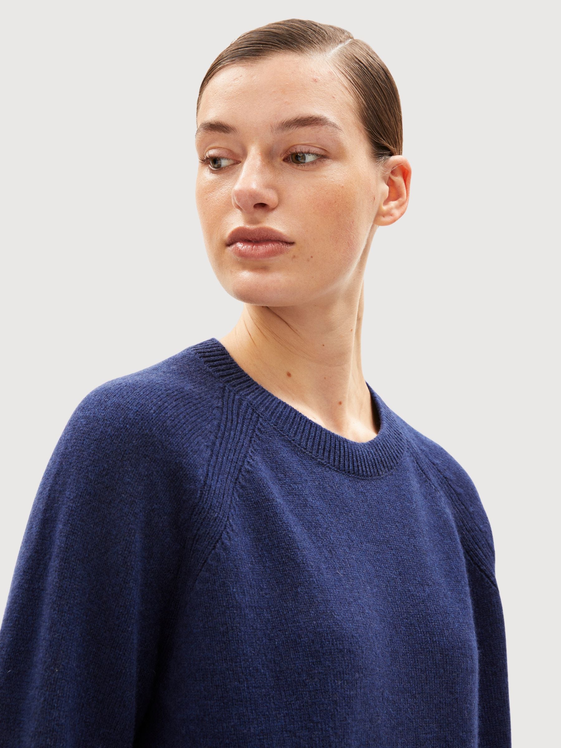 Diliriaa Reglana Deep Sea Blue Pullover | Armedangels