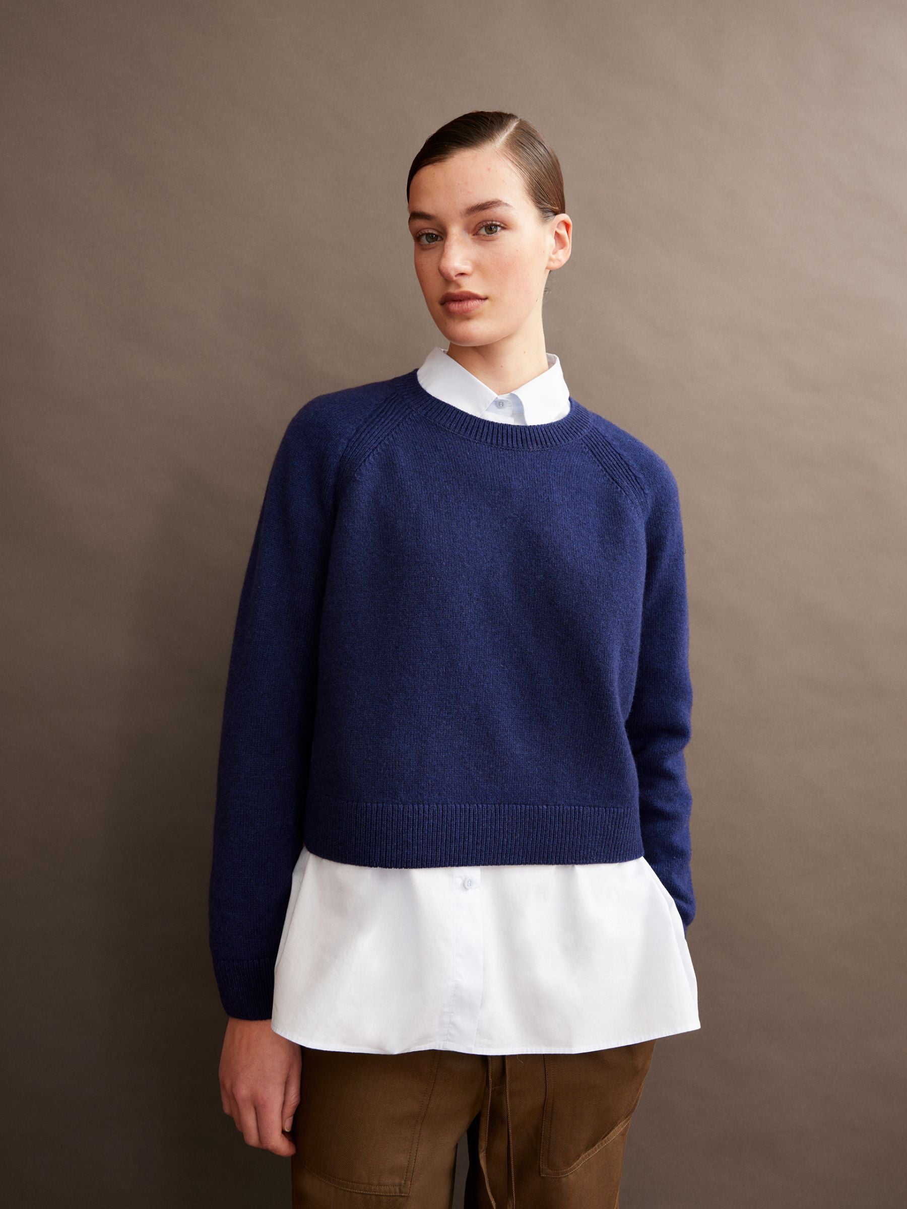 Diliriaa Reglana Deep Sea Blue Pullover | Armedangels