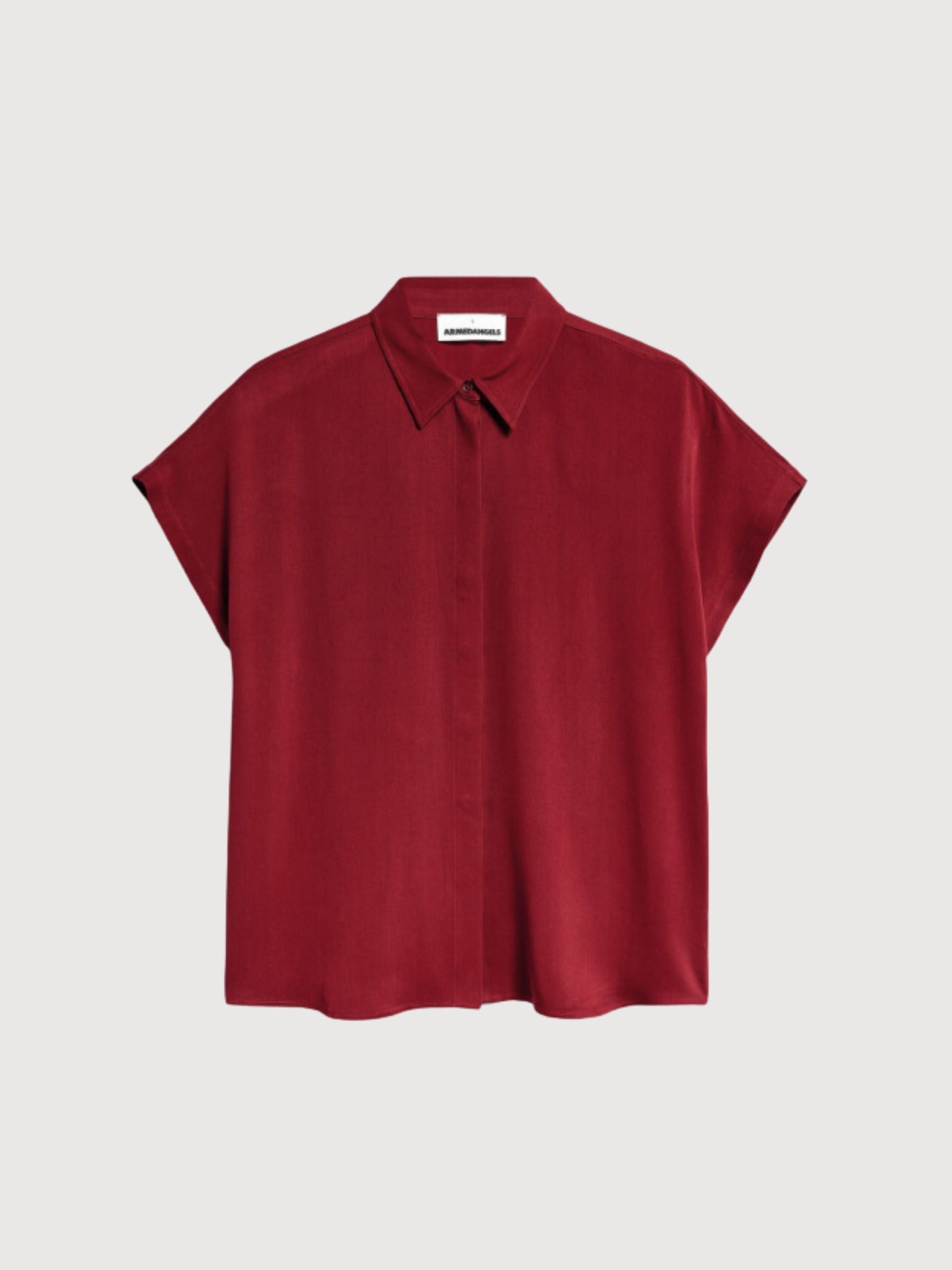 Larisaana Blouse Red  | Armedangels