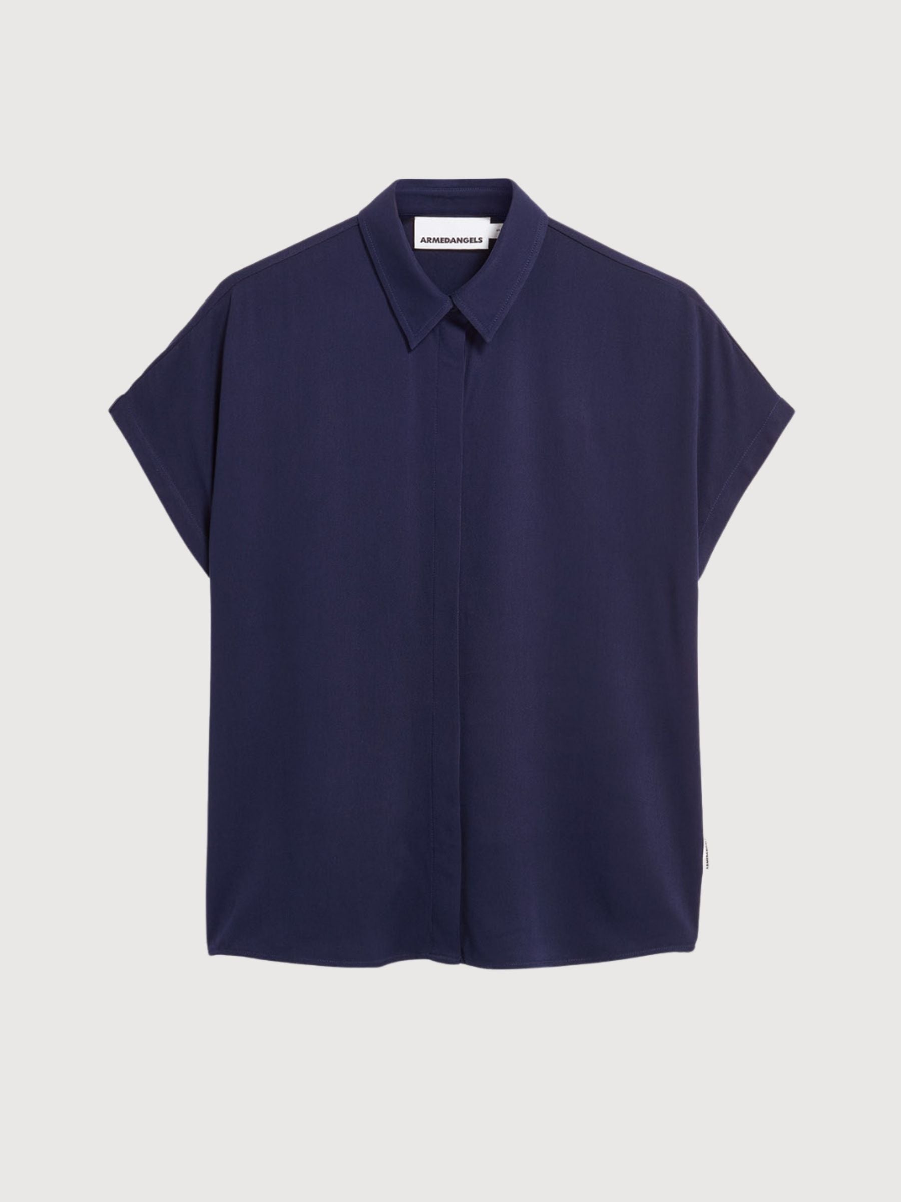 Bluse Larisaaana, getöntes Marineblau, Damen | Armedangels