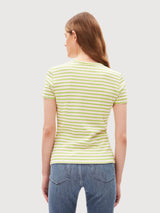 T-Shirt Kardaa Stripes Lime | Armendangels