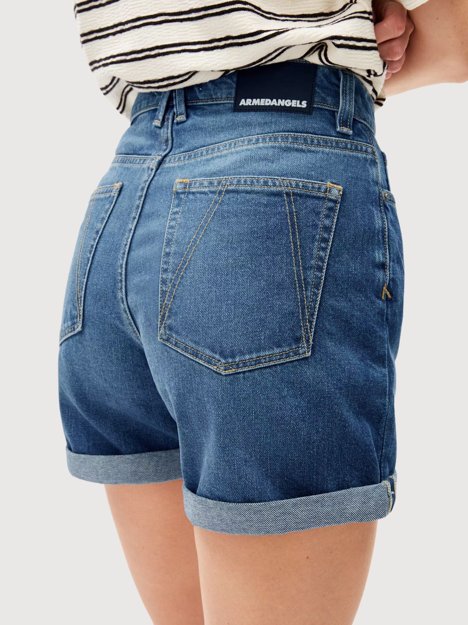 Sheaari Shorts Blu Jeans Donna | Armedangels