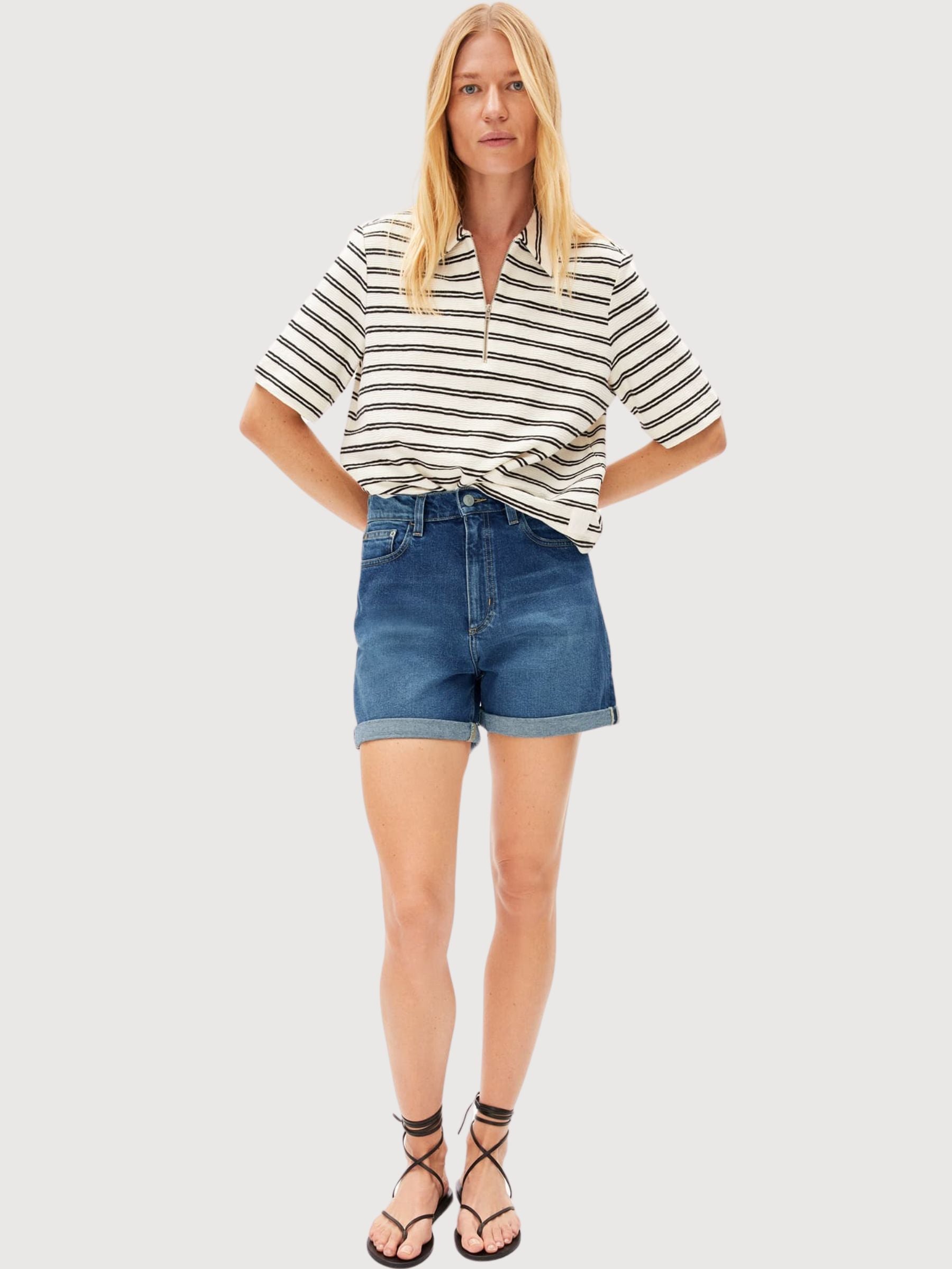 Sheaari Shorts Blu Jeans Donna | Armedangels