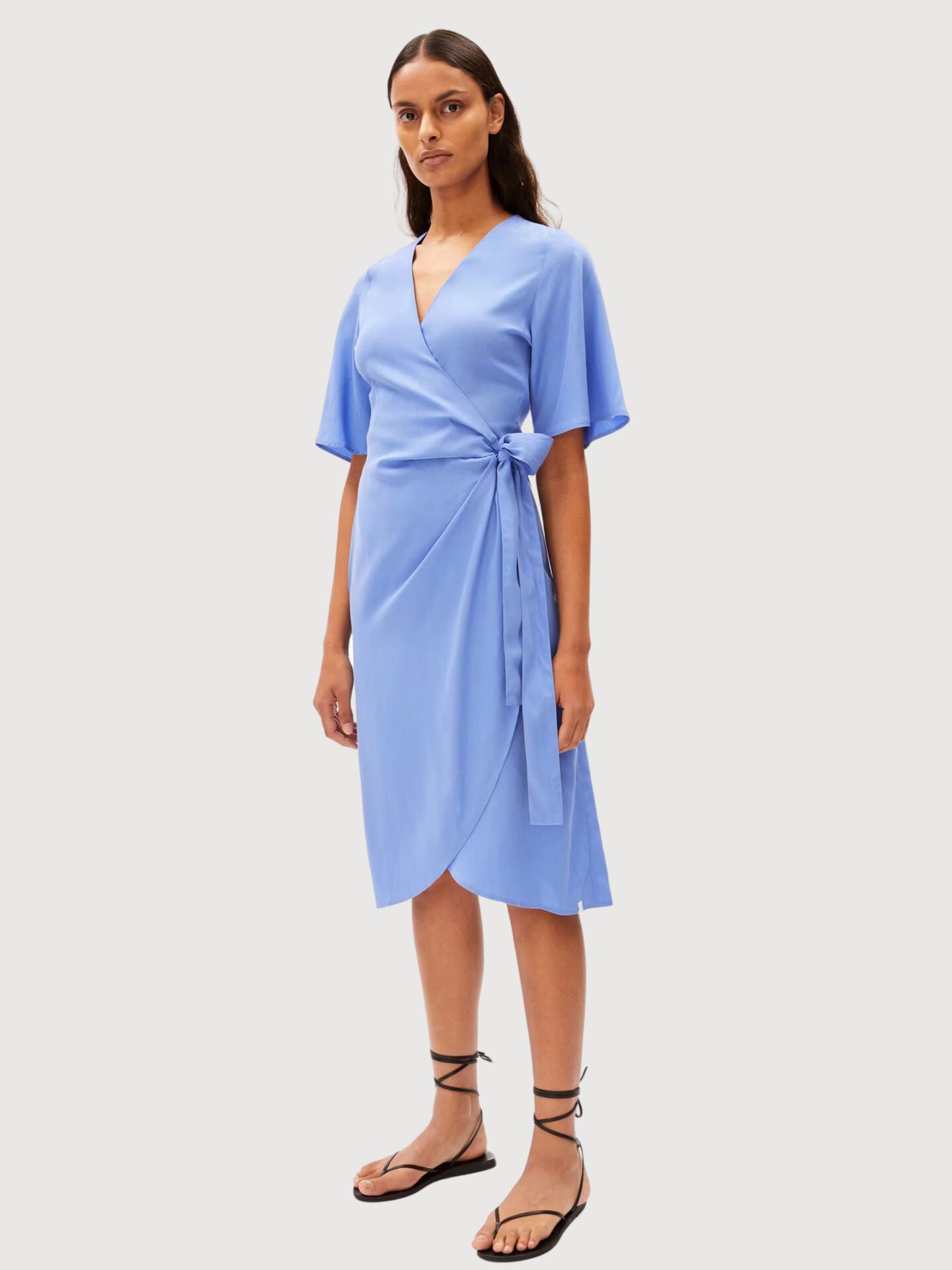 Nataale Dress Woman azzurro | Armedangels