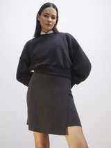 Skirt Darlaa Steel Melange Organic | Armedangels