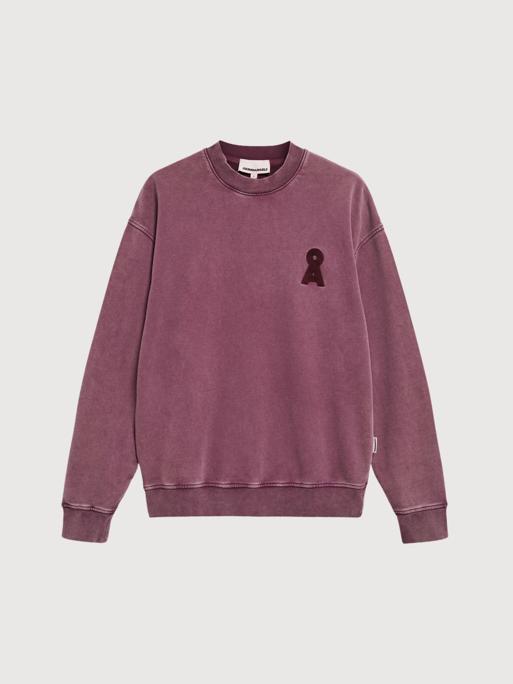 Faalos Sweatshirt Crushed Berrywashed | Armedangels