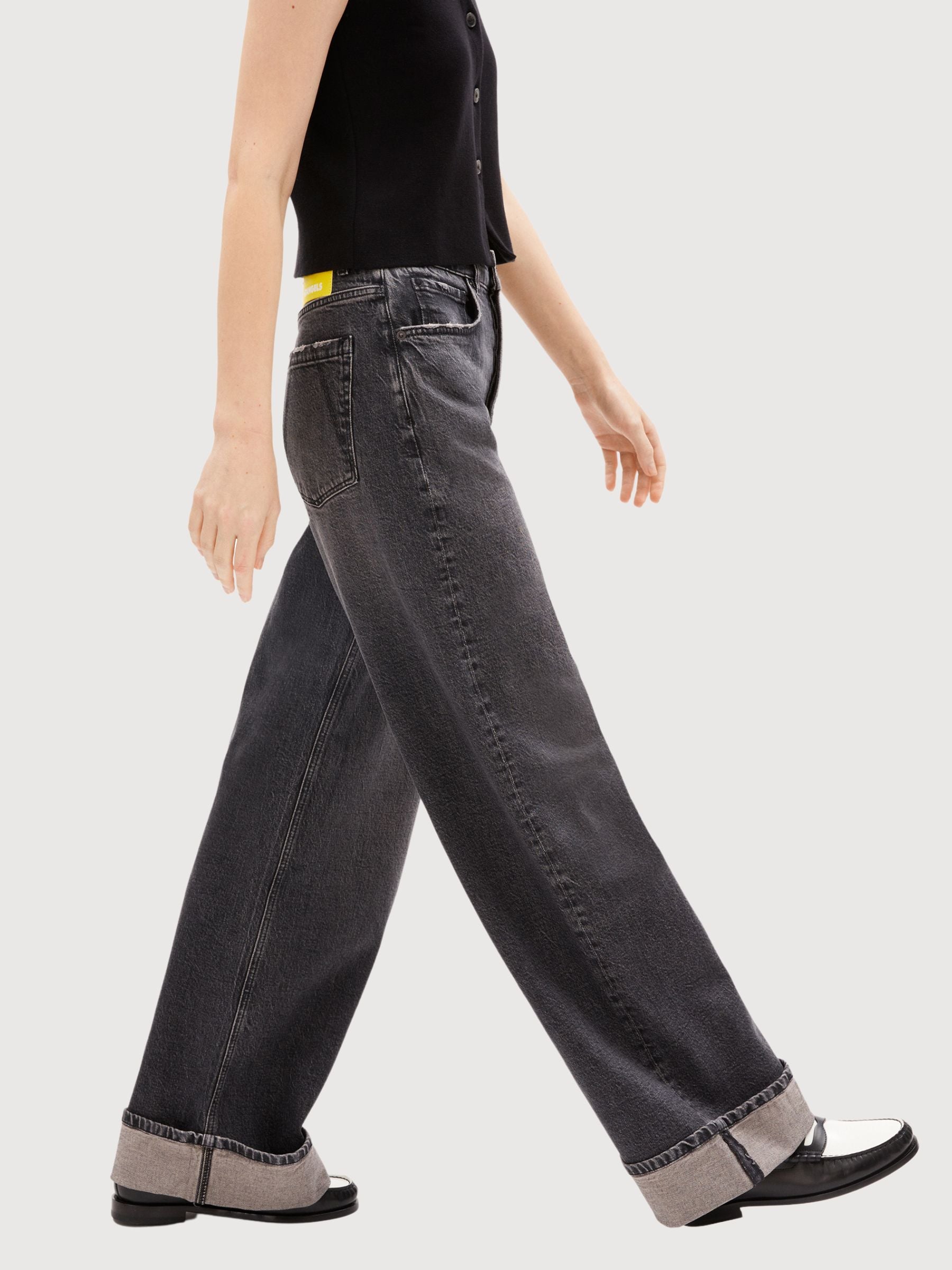 Belina Lavatad Obsidian Jeans Woman | Armedangels